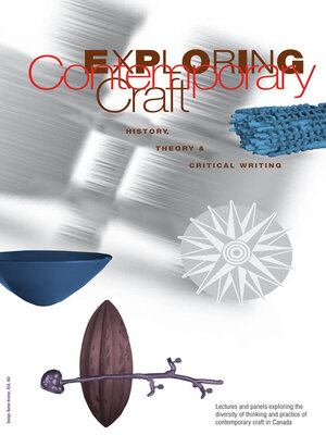 cover image of Exploring Contemporary Craft